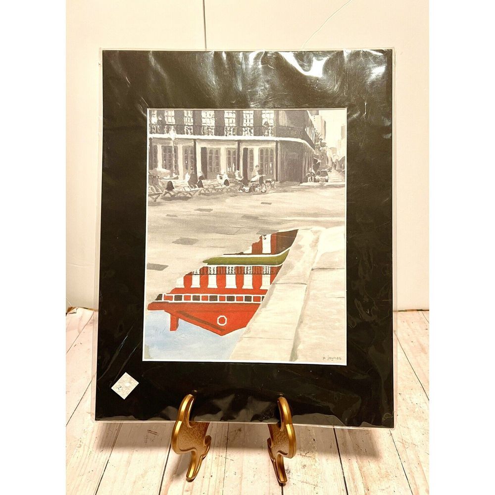 Philip Jaynes Art Print "Pontalba Reflections," New Orleans
